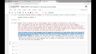 Famous Intro to Python   Basic Syntax   Part 2 Profile