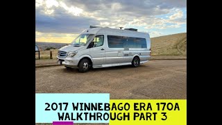 2017 Winnebago Era 170A | Walkthrough video part 3 by B&W RV 82 views 2 years ago 4 minutes, 40 seconds
