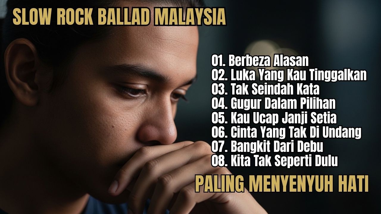 Slow Rock Malaysia Paling Sedih 💔 Full Album Terbaik Lagu Kenangan Menyentuh Hati
