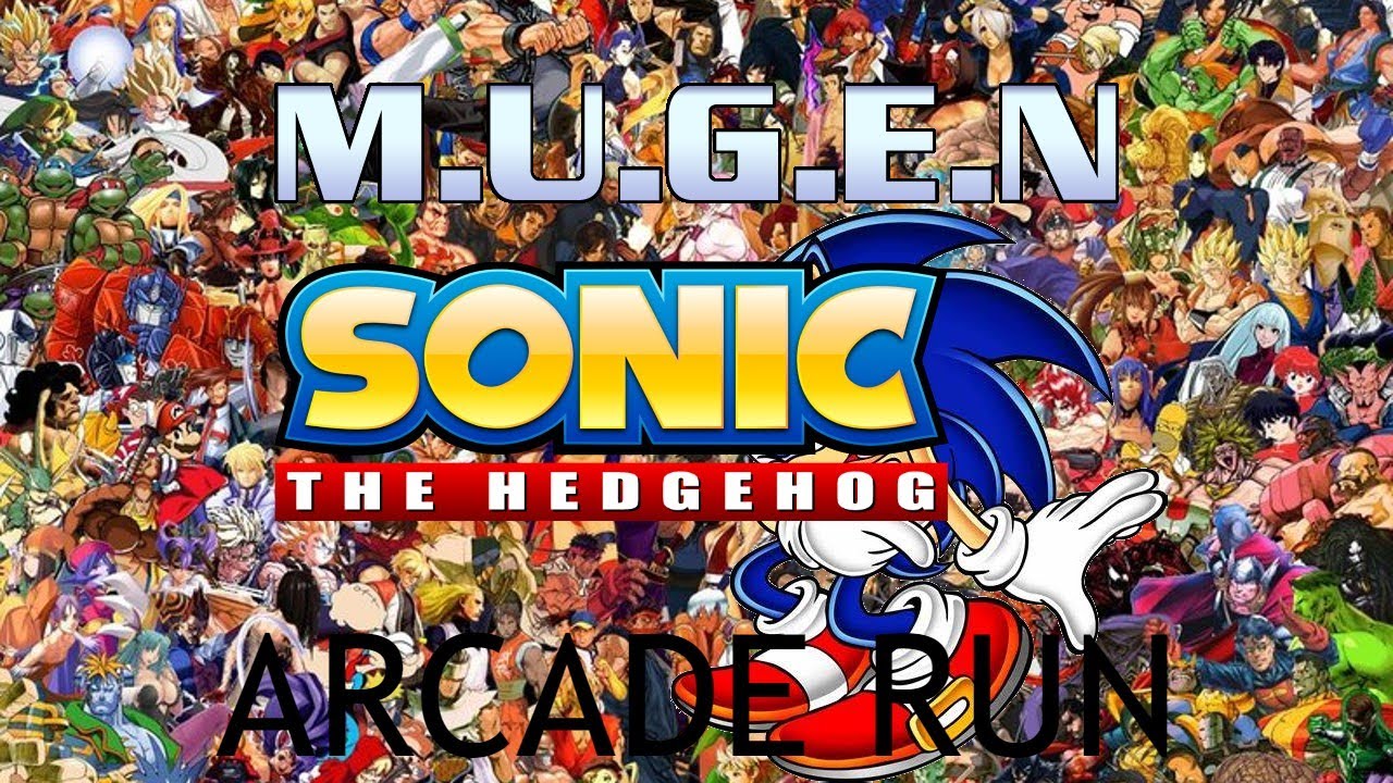 MUGEN: jrm1007's Sonic Arcade Run