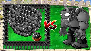 99 Doom Melon Gatling and Doom Scandy Shroom vs 1 Dr.Zomboss Giga Plants vs Zombies Hack