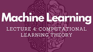 Lecture 4 - Machine Learning (27 - April - 2020)