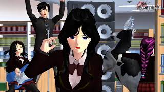 Hantu Jepang Part 1 | Misteri kalung biru || HOROR KOMEDI MOVIE SAKURA SCHOOL SIMULATOR