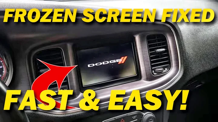 2011-2022 DODGE CHARGER CHRYSLER 300 FROZEN SCREEN DEAD SCREEN RADIO QUICK FIX REPAIR FAST & EASY