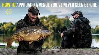 How Simon Crow approaches a day ticket water he's NEVER seen before