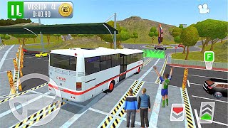 버스 운전 주유소 미친 사람 데리러 - BEST 2021 자동차 시뮬레이터 게임 Android/IOS 게임 플레이 screenshot 3