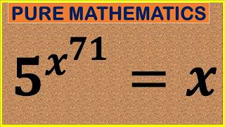 Can You Solve This Equation| Olympiad Maths| 99% Failed