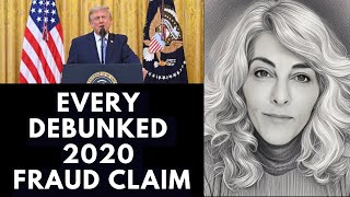 Every debunked 2020 fraud claim 