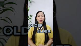 OLDER vs. ELDER ?