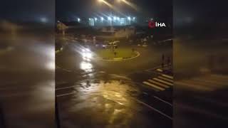 Geceleri Kavşakta Drift Mahalleliyi Bıktırdı