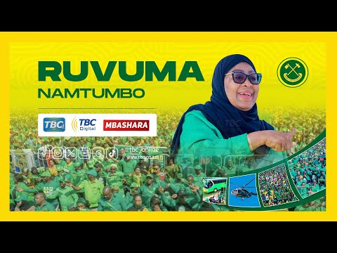 TBCLIVE MKUTANO WA KAMPENI ZA MGOMBEA URAIS NAMTUMBO RUVUMA