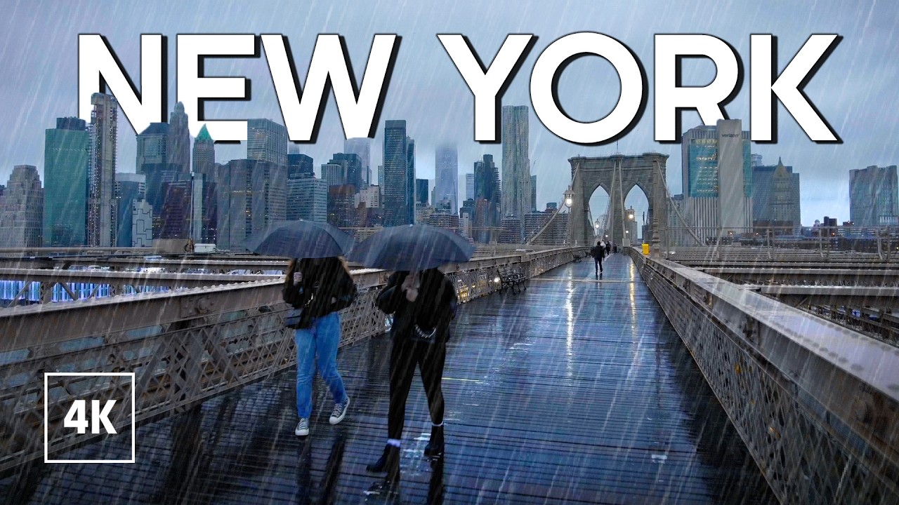 New York, Amerika Serikat | Jelajah Kota 4K | 17 Jan 2023