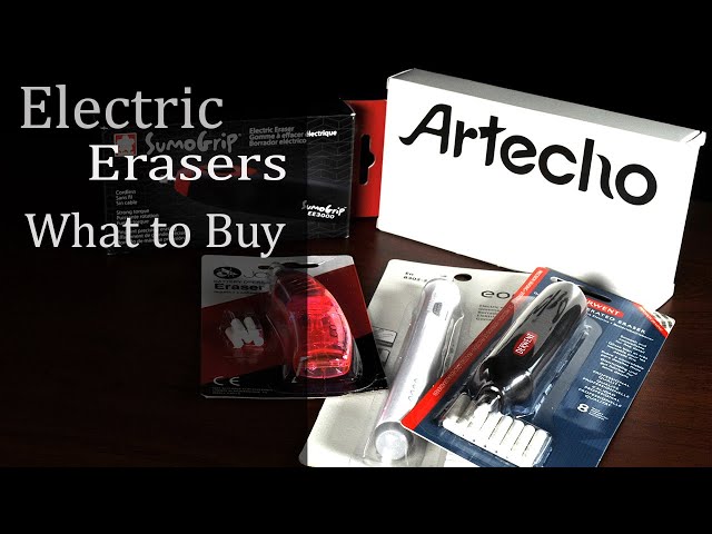 Derwent electric eraser review 