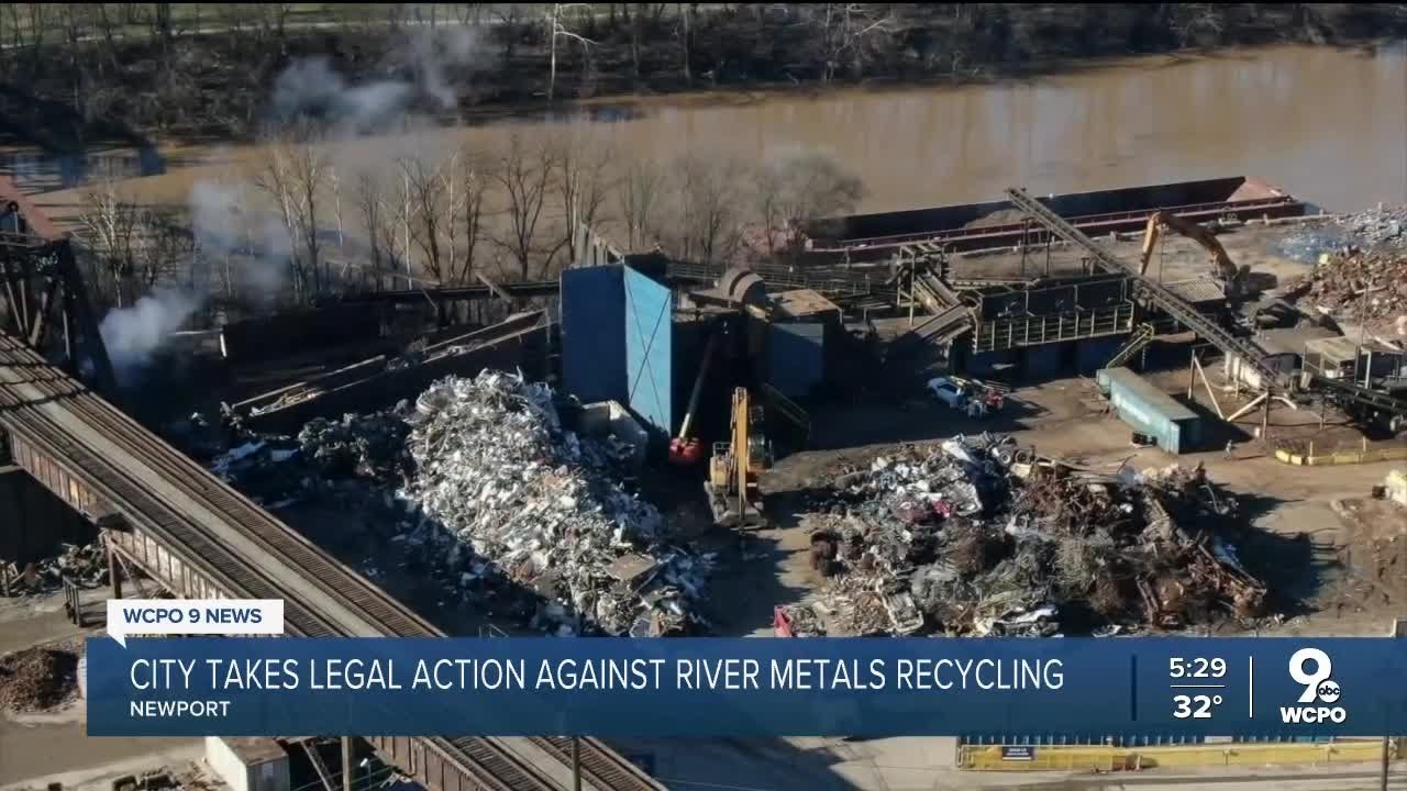 Newport takes legal action against River Metal Recycling YouTube