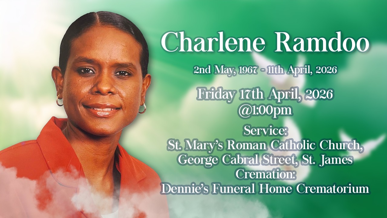 In Loving Memory of Charlene Ramdoo - YouTube