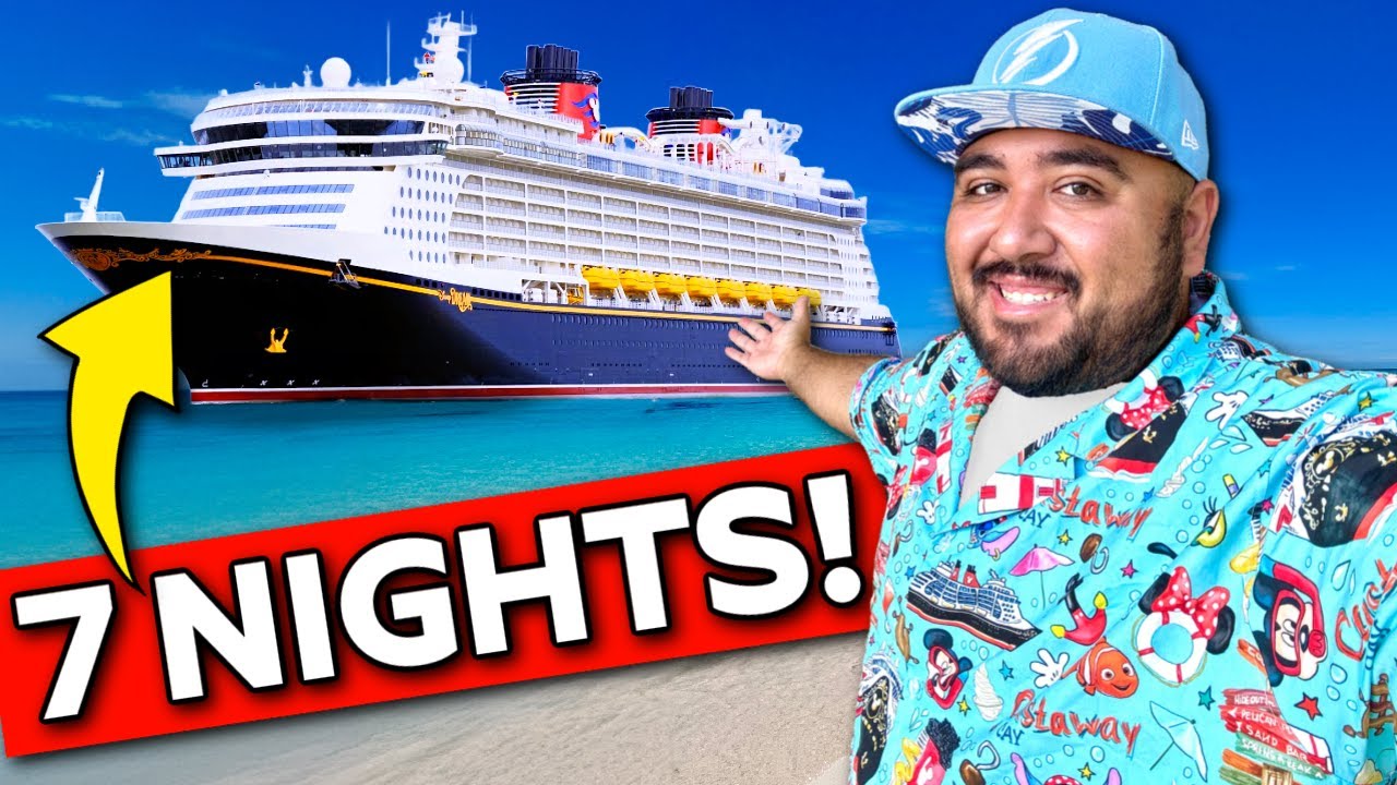 168 HOURS ON A $10,000 DISNEY CRUISE! Exploring Disney's NEW Lookout Cay!