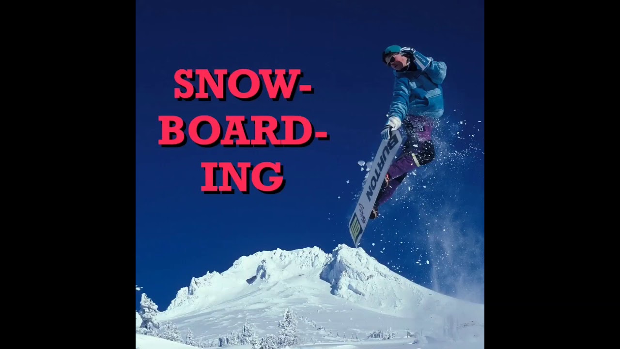 Learn English Learn How to say Winter Sports in English YouTube