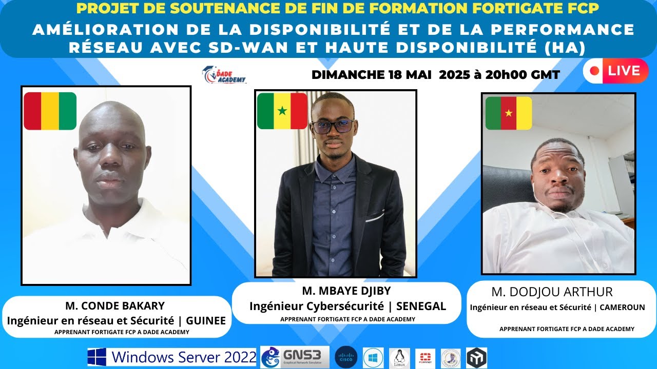 🚀🌐 Amélioration de la disponibilité et de la performance réseau avec SD-WAN et haute Dis (HA) 🌐🚀