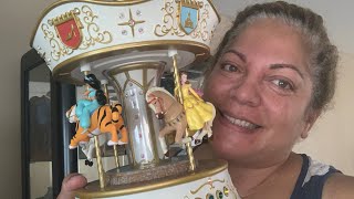 Hallmark Disney Princess Carousel. Dreams Go Round. Review #hallmarkkeepsake #disneyprincess