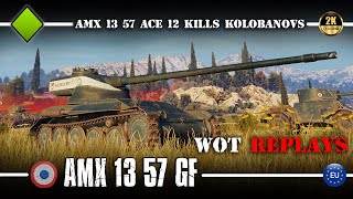 AMX 13 57 Ace 12 kills Kolobanovs medal One vs 11