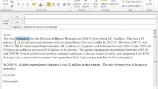 Outlook 2010 Correct Retype Errors