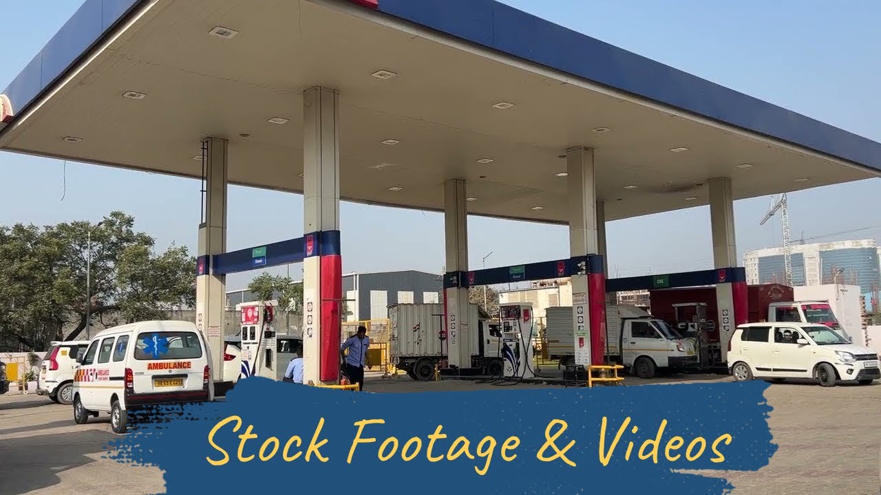 Petrol Pump in India | Cars Refueling at Fuel Station | City Life