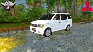 Mitsubishi Adventure Kuda Taxi Mod for Bus Simulator Indonesia|Taxi Mod Bussid|Mod Bussid Mitsubishi screenshot 2