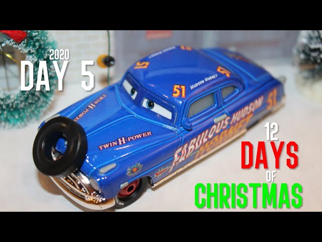 Day 5 - Fabulous Hudson Hornet with Tire (Doc) - Disney Cars 12
