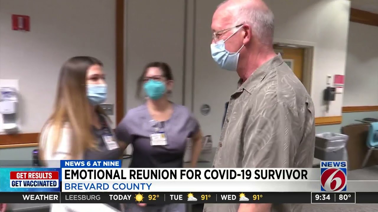 WKMG News 6 – Emotional Reunion for COVID-19 Survivor