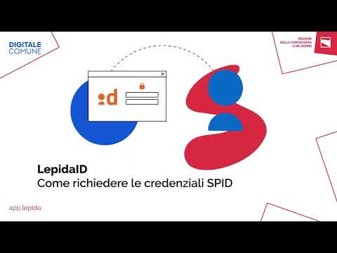 LepidaID - Richiedere le credenziali SPID