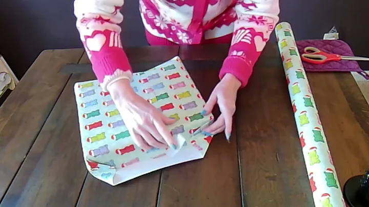 NO TALKING ASMR | Wrapping Gifts w/Paper Crinkles (No Talking)