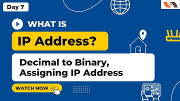 Day 7 - What is IP Address? Decimal to Binary, Assigning IP Address - Network Kings