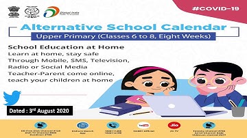 Alternative Academic Calendar for class 6-8 || Latest Update || By Subendu Choudhary