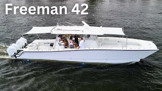 Freeman 42 Custom Bow and Aft Sunshades! Quick and Easy to Use!