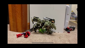 Stop Motion Age of Extinction Hong Kong battle teaser with sound