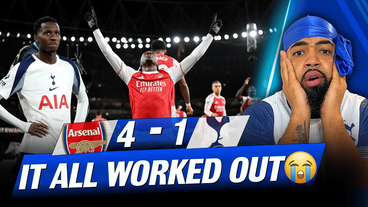 УНИЧТОЖЕННАЯ ВЫСТУПКА!? 🤬 РЕАКЦИЯ НА МАТЧ «Арсенал» 4-1 «Тоттенхэм»