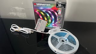 Unboxing Monster Smart RGB+IC Flow LED Light Strips