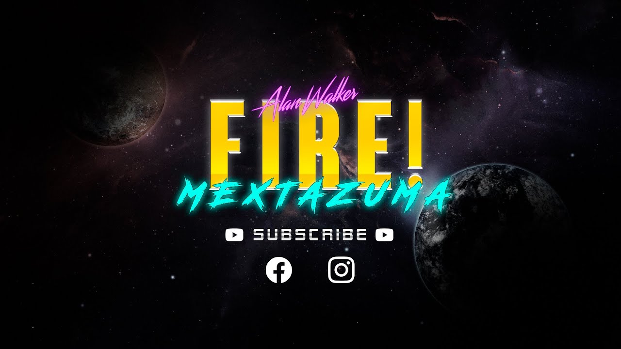 Alan Walker, YUQI of (G)I-DLE, JVKE - Fire! (Mextazuma Remix) Instrumental | Italo Disco 2024 | 80s