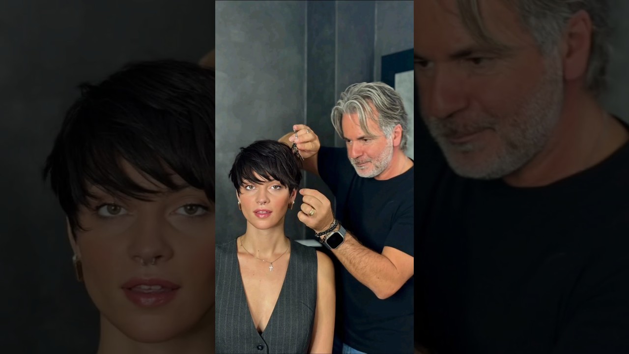 Un cambio look audace e super chic! ✨ Cosa ne pensate di questa trasformazione? 🙌♥️