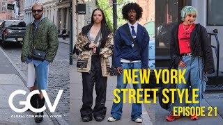 【STREET SNAP】New York Street Style Ep.21Spring Trends 2024 ft. Maurice Kamara @thepeoplegallery