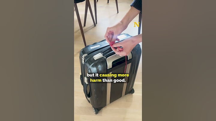 The hidden dangers of tying ribbons on your luggage 😳🦺