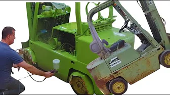 Shop Forklift gets a Down and Dirty Cheap Makeover