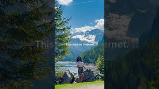 Life is so dreamy! #austria #gosau #hallstatt #europe #travel #viral #mountains #trending #sub #like