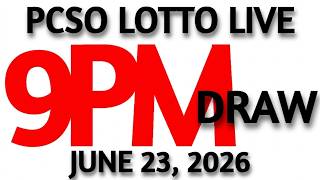 Lotto Result Today 9pm Draw June 23, 2026 Swertres Ez2 PCSO LIVE