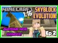 Skyblock Evolution Mob Farm - Minecraft 1.16 Ep 2