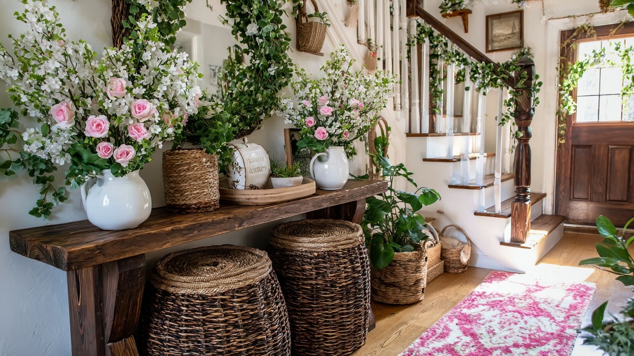 Романтический декор в стиле коттеджкор и фермерский стиль на весну 2026 года | Идеи для создания ...
