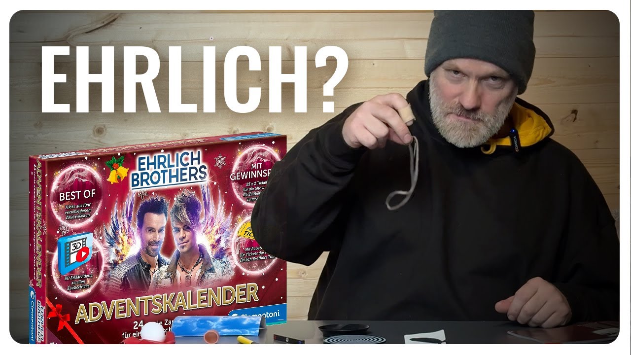 Der EHRLICH BROTHERS Adventskalender im Test -  DAMIT habe ich NICHT gerechnet!