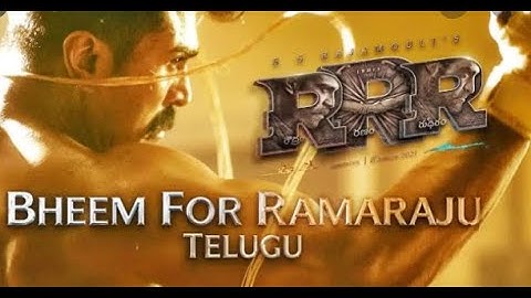 Bheem For Ramaraju - Ramaraju Intro - RRR (Telugu) | NTR, Ram Charan, Ajay Devgn | SS Rajamouli