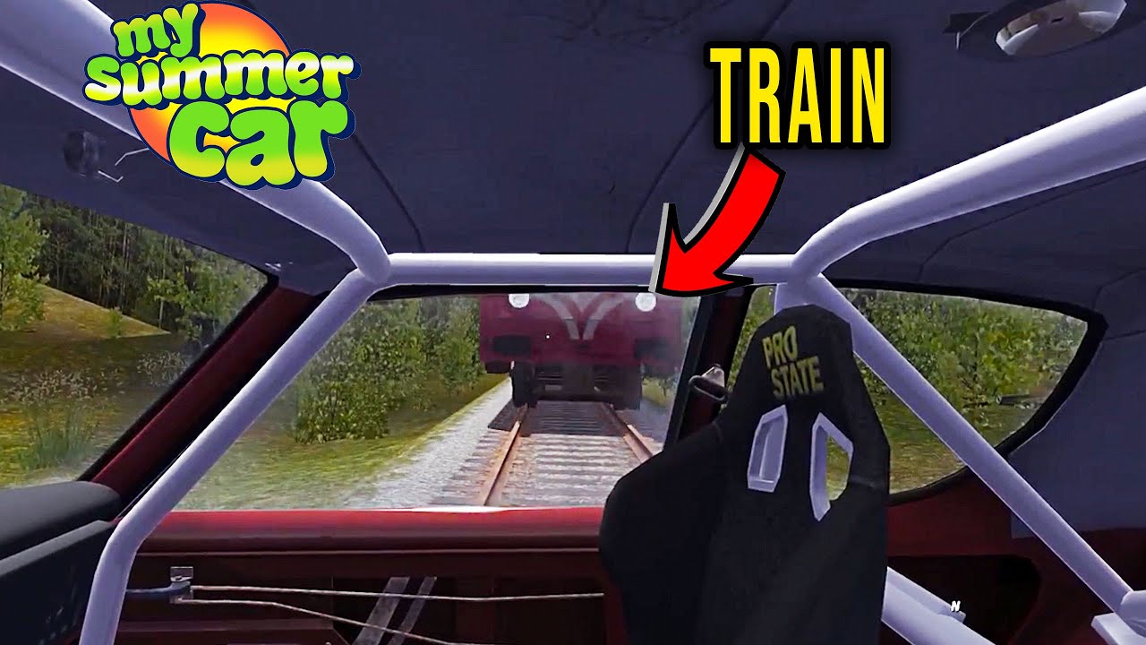 SATSUMA VS TRAIN I SURVIVED IMMORTALITY My Summer Car Shots 2