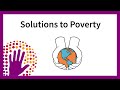 Solutions to Poverty